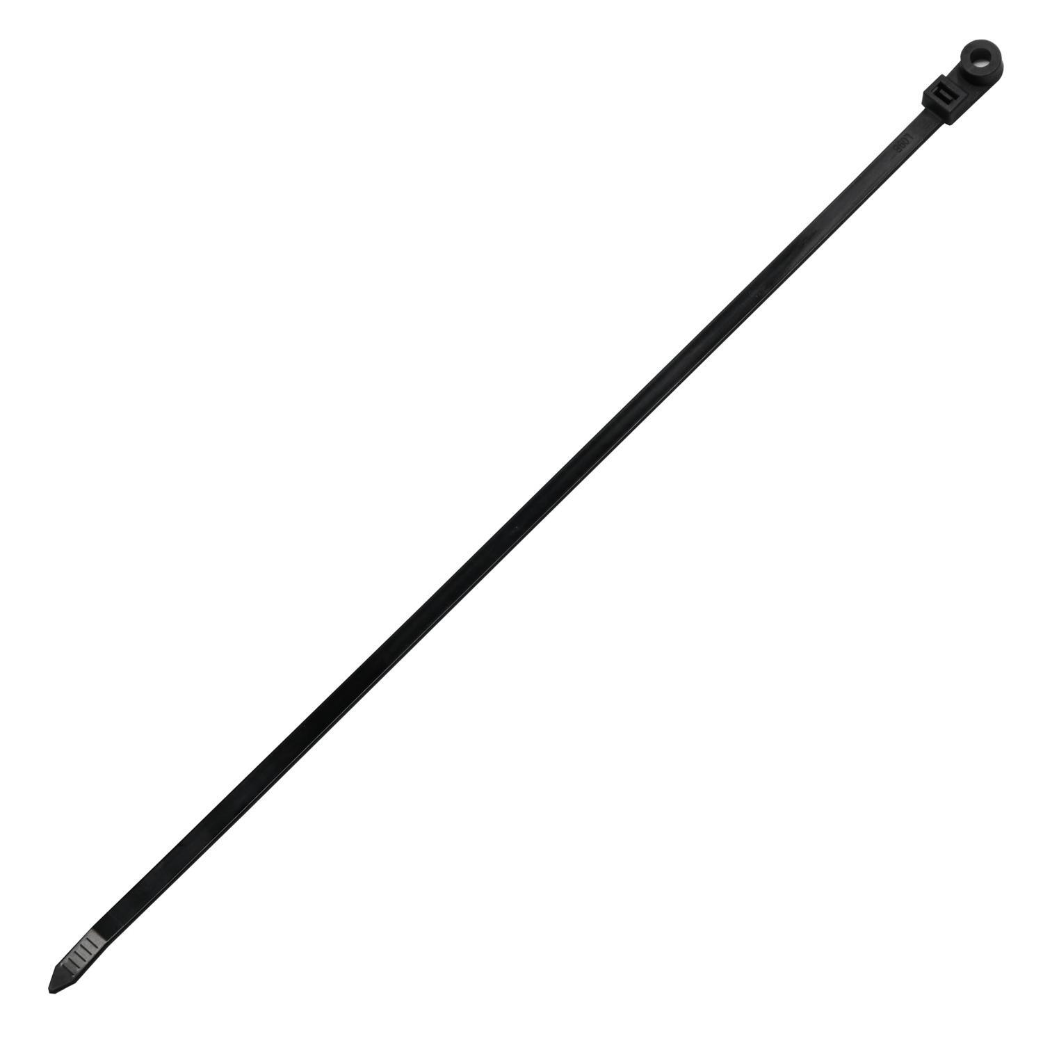 Cable Ties 400mm x 7.6mm 100 Pack Black