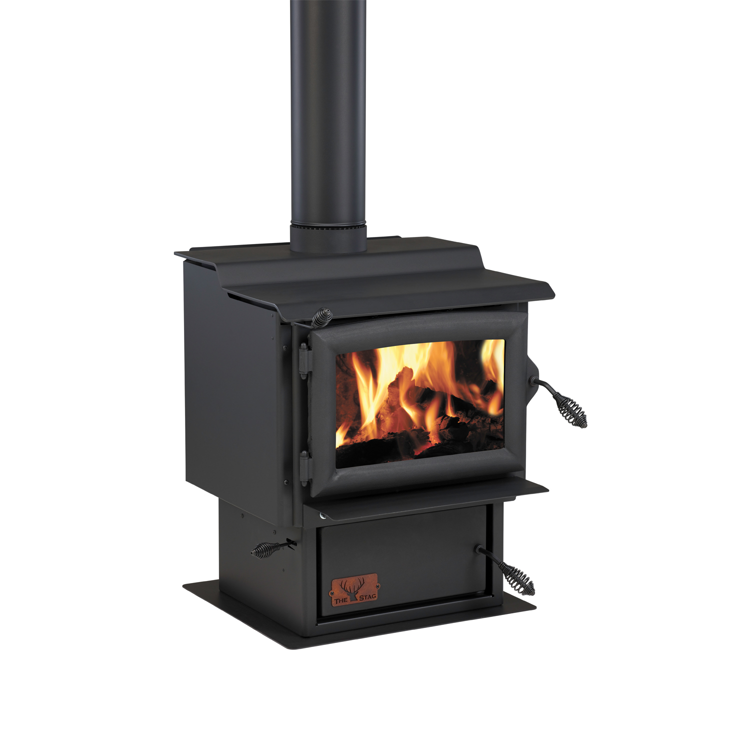 The Stag Rural Multi-Fuel Burner and Flue Kit