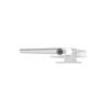 Window Handle Timber Locking Left-Hand Face Fix 107mm White