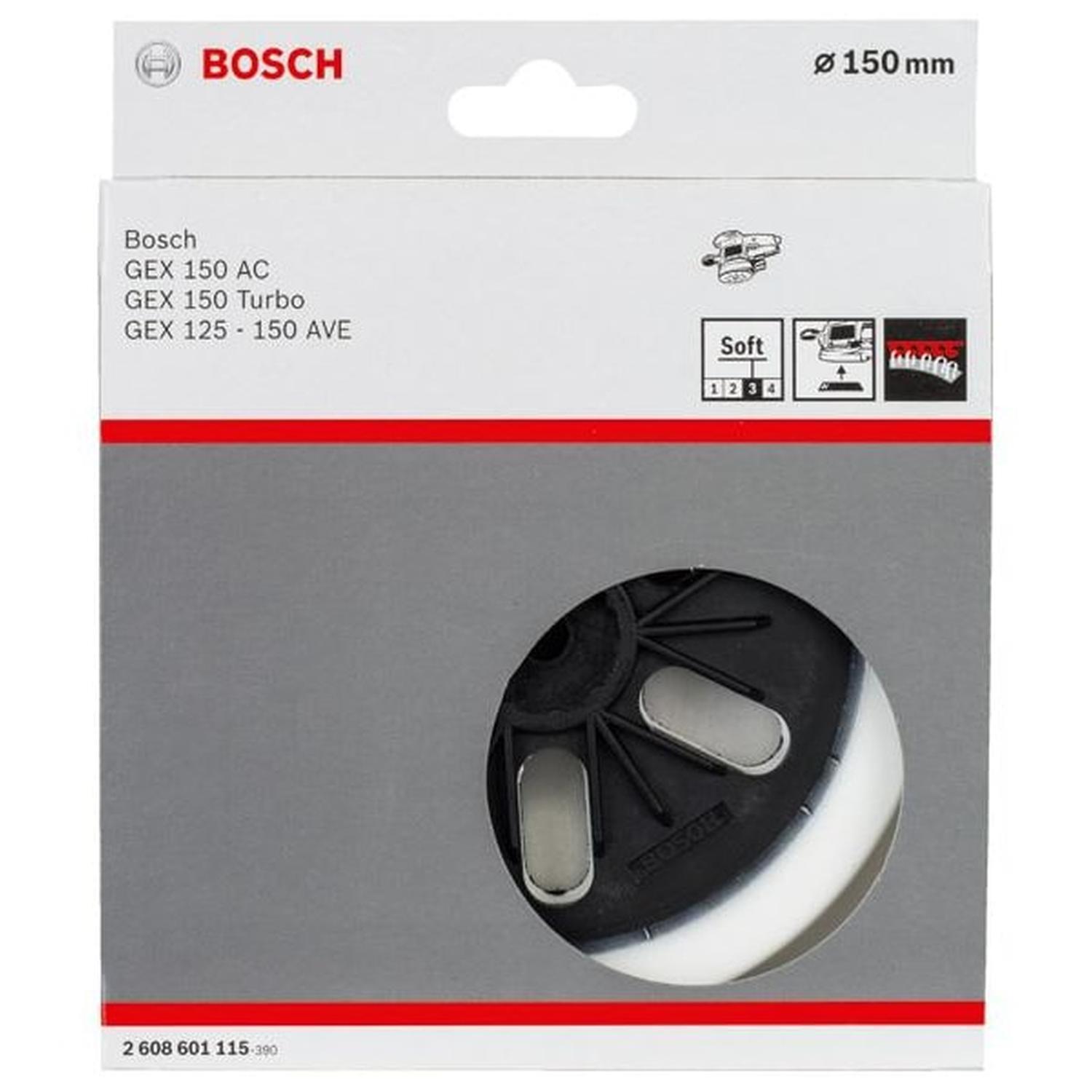 Soft Backing Pad Hook and Loop 150mm