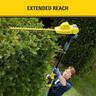 18V Cordless 45cm Pole Hedge Trimmer Skin Only
