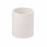 Plain Socket Coupler 20mm White