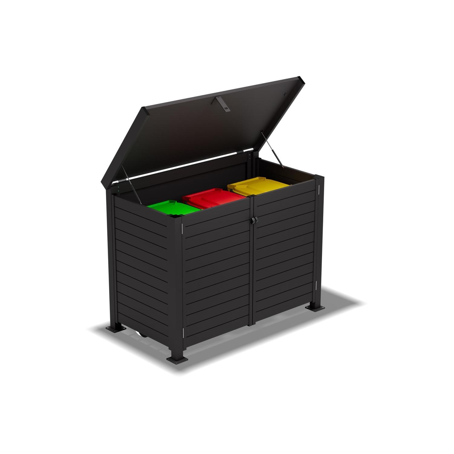 Utility Enclosure D: 850mm W: 2000mm H: 1250mm Ebony