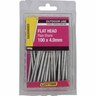 Flat Head Nails 100 x 4.0mm 500g Galvanised