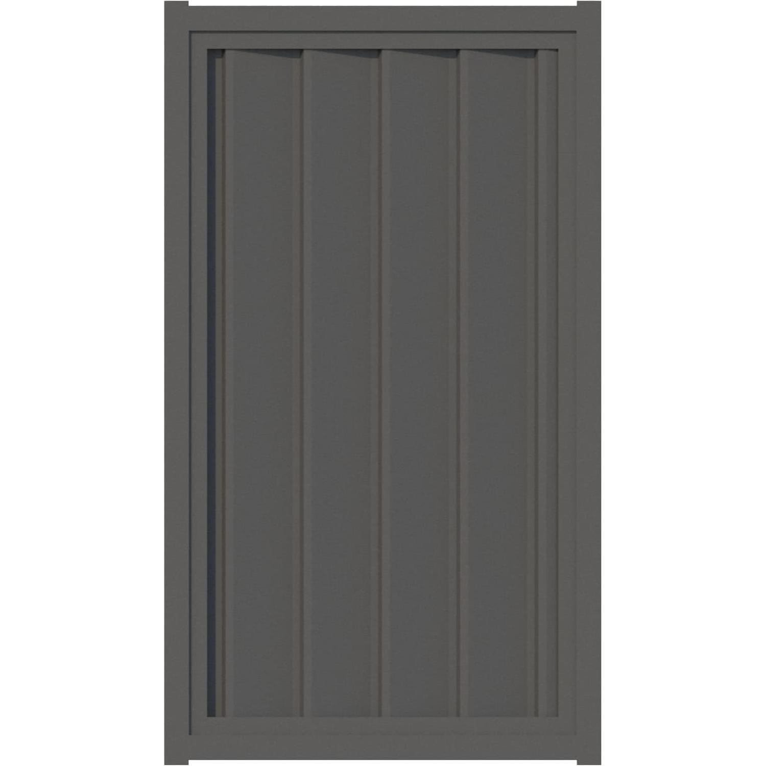 ColourWall Classic Pedestrian Gate H: 1500mm x W: 870mm Slate Grey