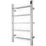 Heated Towel Rail with Buit-In Timer W: 420mm, H: 700mm, D: 110mm