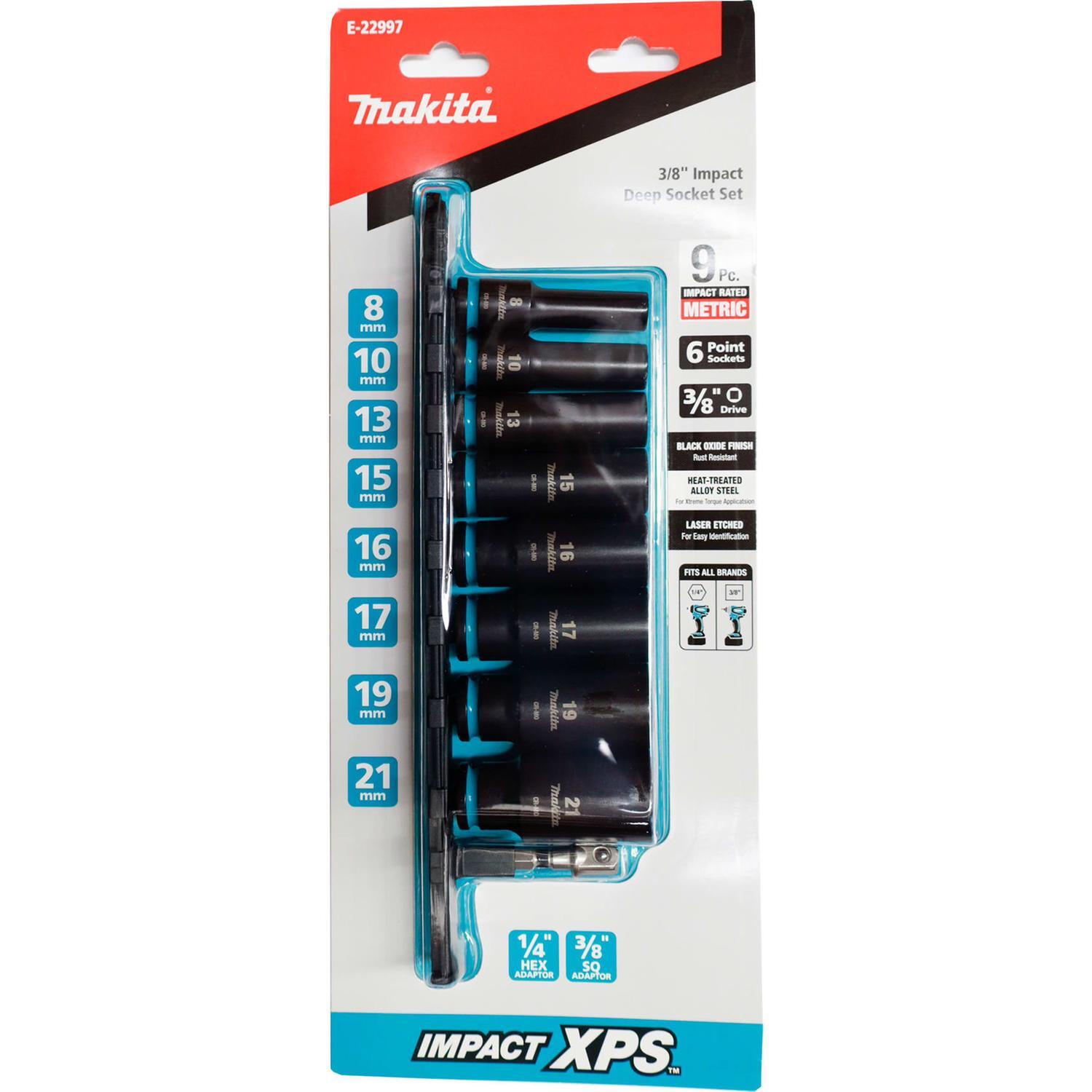 9pc Deep Impact Socket Set '
