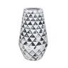 Black And White Triange Ceramic Vase