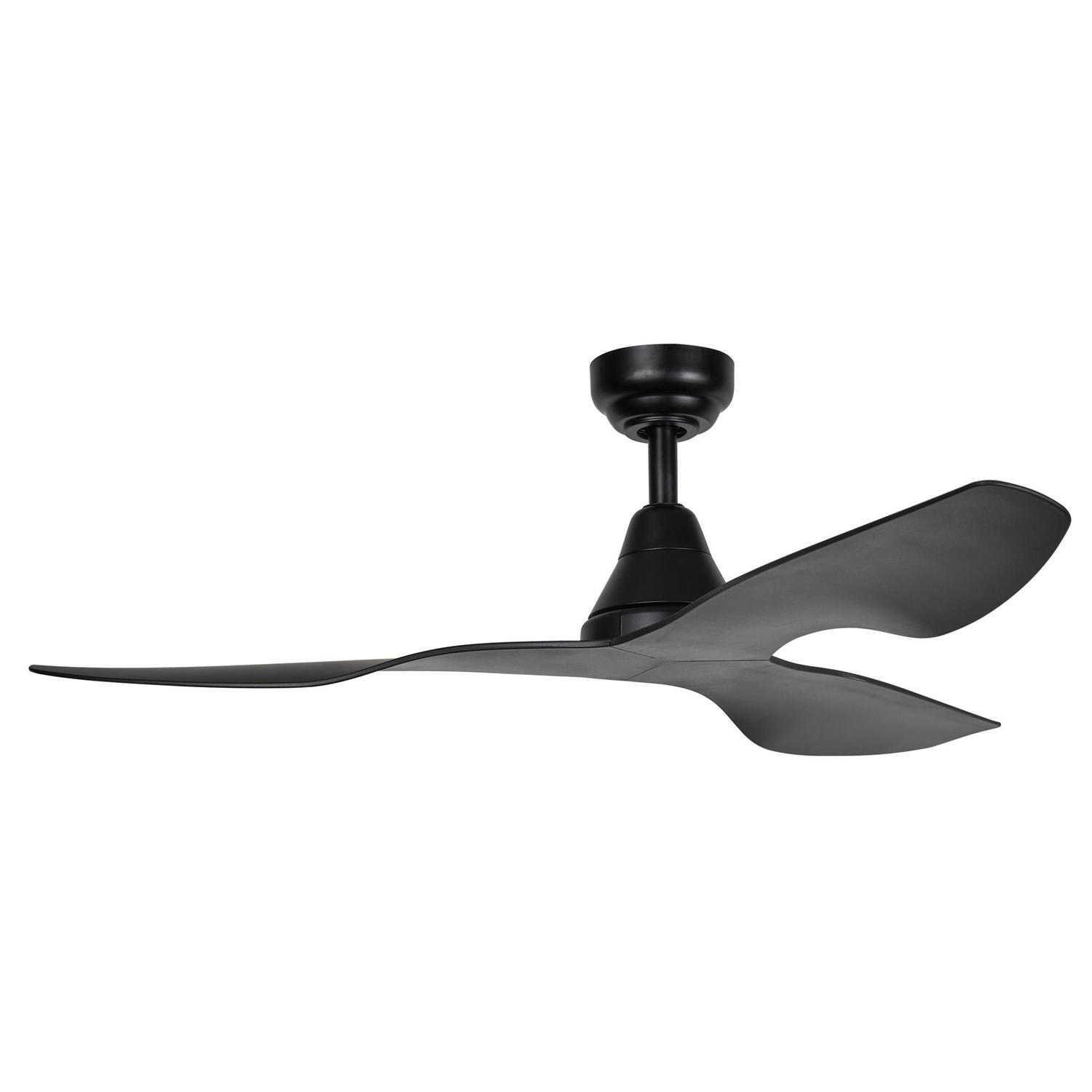114cm Black 3 Blade Ceiling Fan