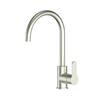 Volt Gooseneck Sink Mixer Brushed Nickel