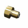 Filtration Female Brass Connector 1/2" BSP BRASS X  1/4" Tube Brass