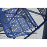 Porto Outdoor Cafe Setting 3 Piece Blue