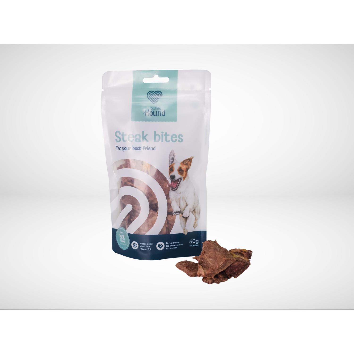 Steak Bites Dog Treat Snack Pack 50 g
