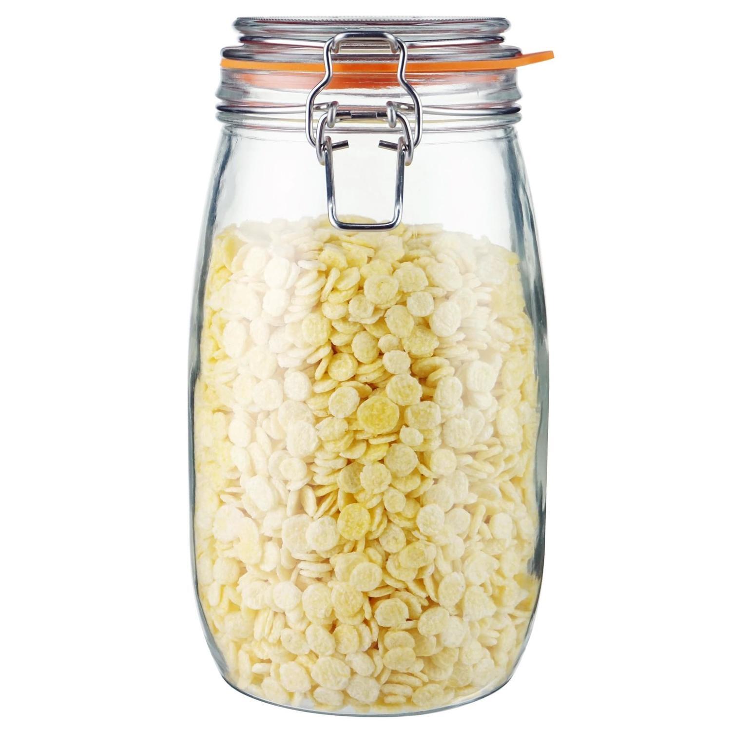 Storage Jar Clip Top 1 litre