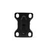 Urethane Fixed Castor  50mm Black