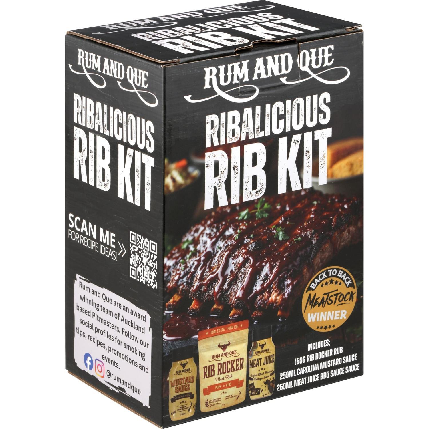 Rum and Que Ribalicious Rib Kit