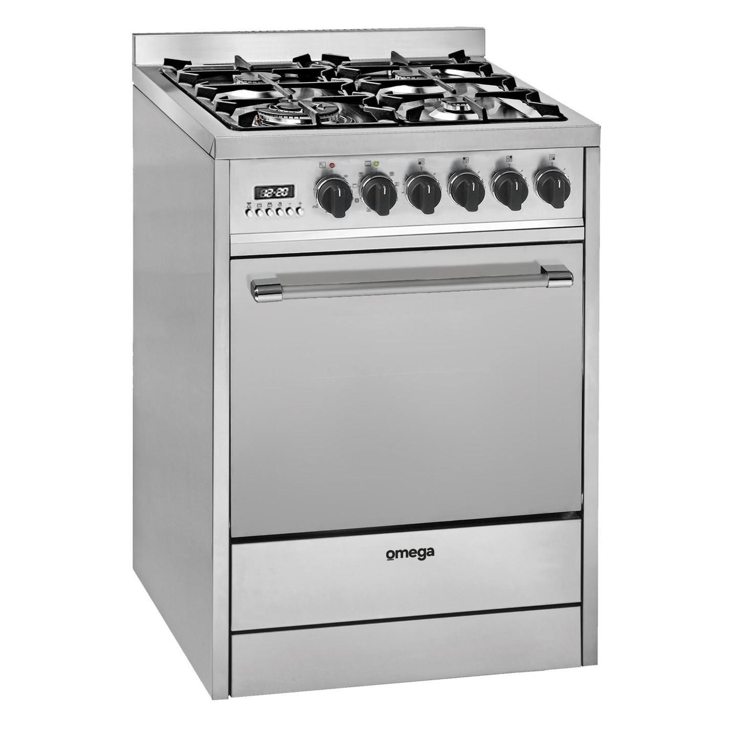Freestanding Cooker Gas Cooktop 60cm Stainless Steel