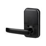 Electronic Smart Lever Handle  Black Finish
