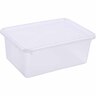 Storage Box with Lid 12 litre Clear