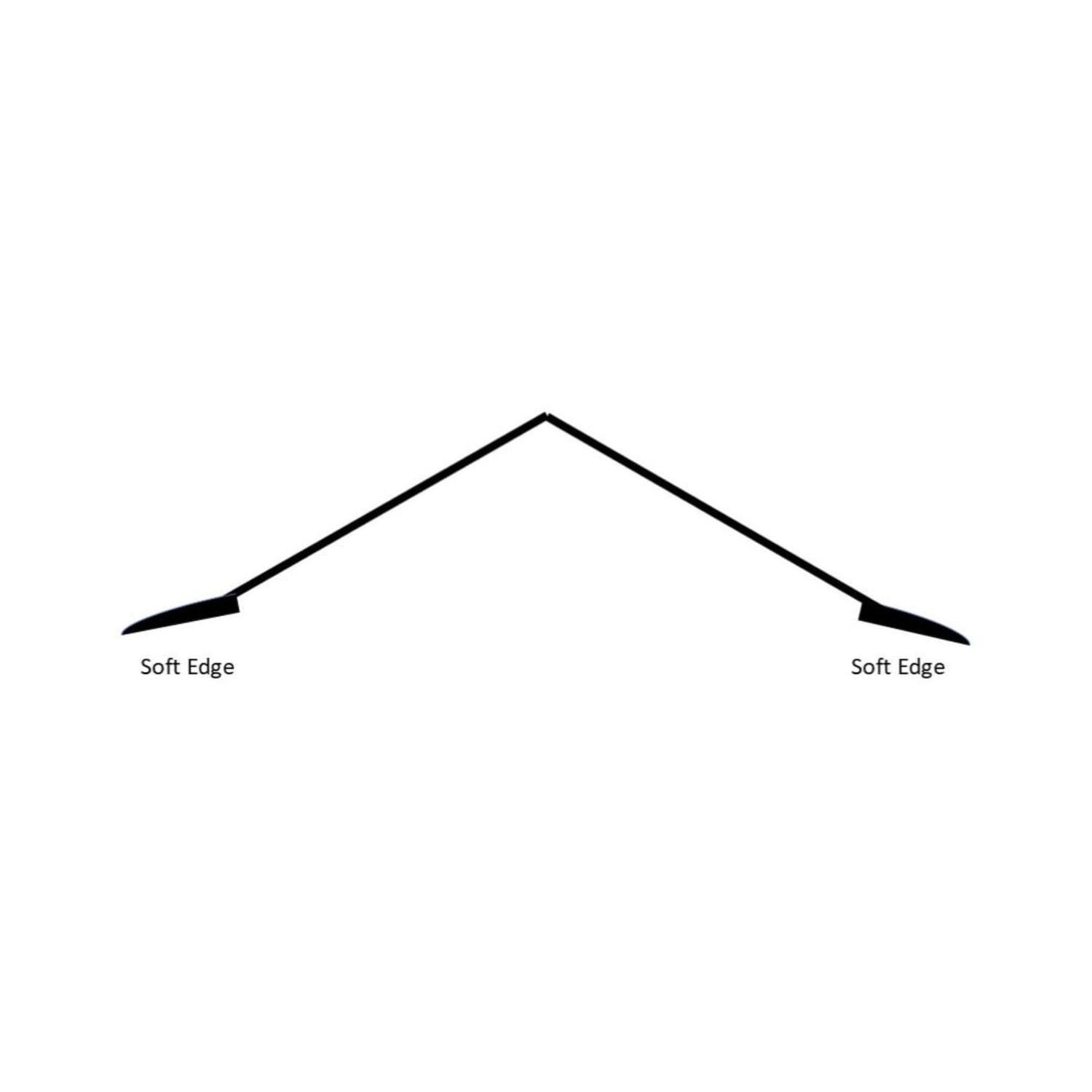 Ridge Cappping L: 3600mm W: 150mm W: 150mm Gull Grey