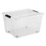 52 litre Rolling Organiser Clear