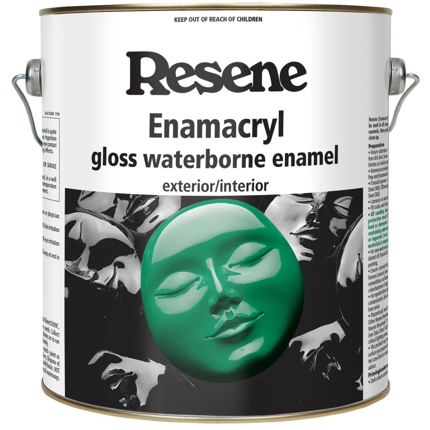 Waterborne enamel