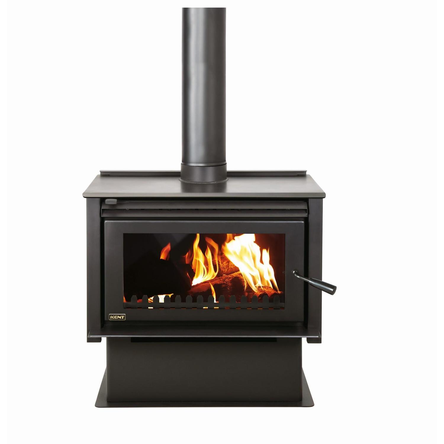 Ruapehu Freestanding Wood Fire 22kW Black