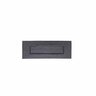 Plain Letterplate 360mm Black Iron