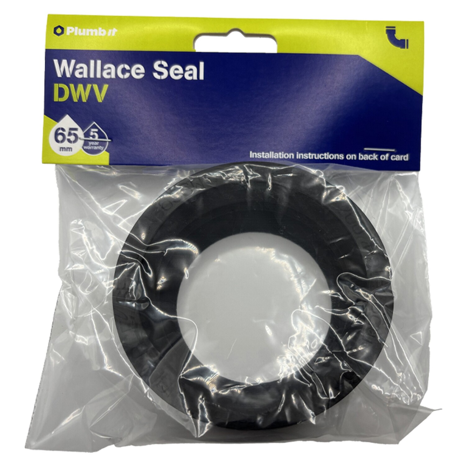 DWV Wallace Seal 65mm Black