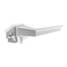 Window Handle Wedgeless High Profile Right Hand  Silver Pearl
