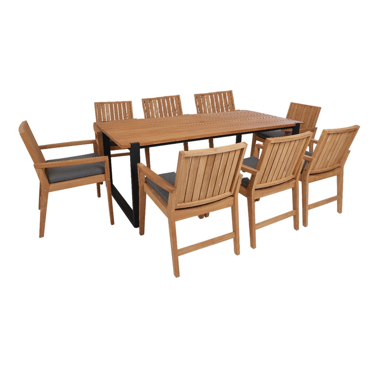 Outdoor Dining Setting 9 Piece