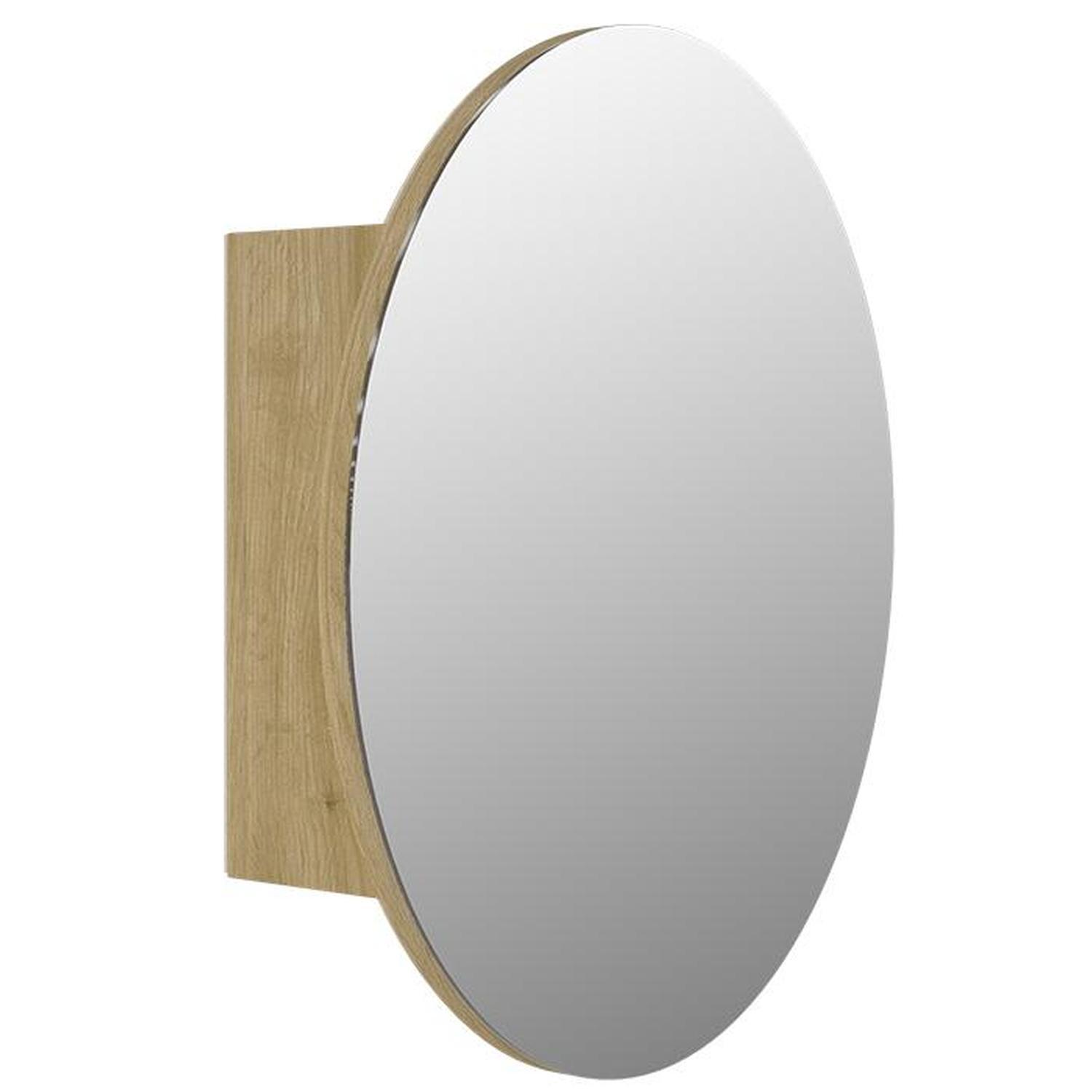 Mirror Cabinet 700mm French Oak