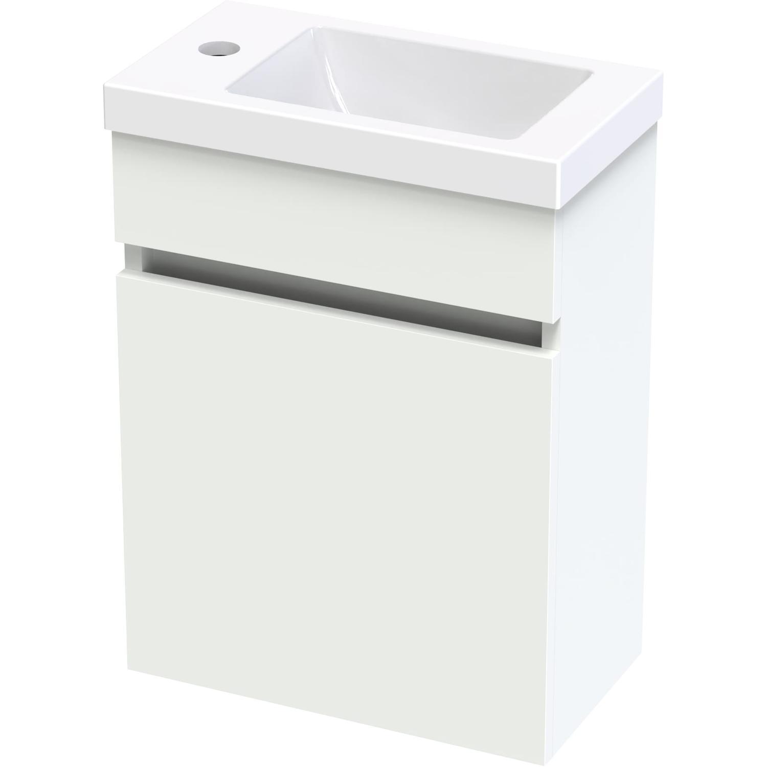 Pinnacle 400 Wall White Melamine