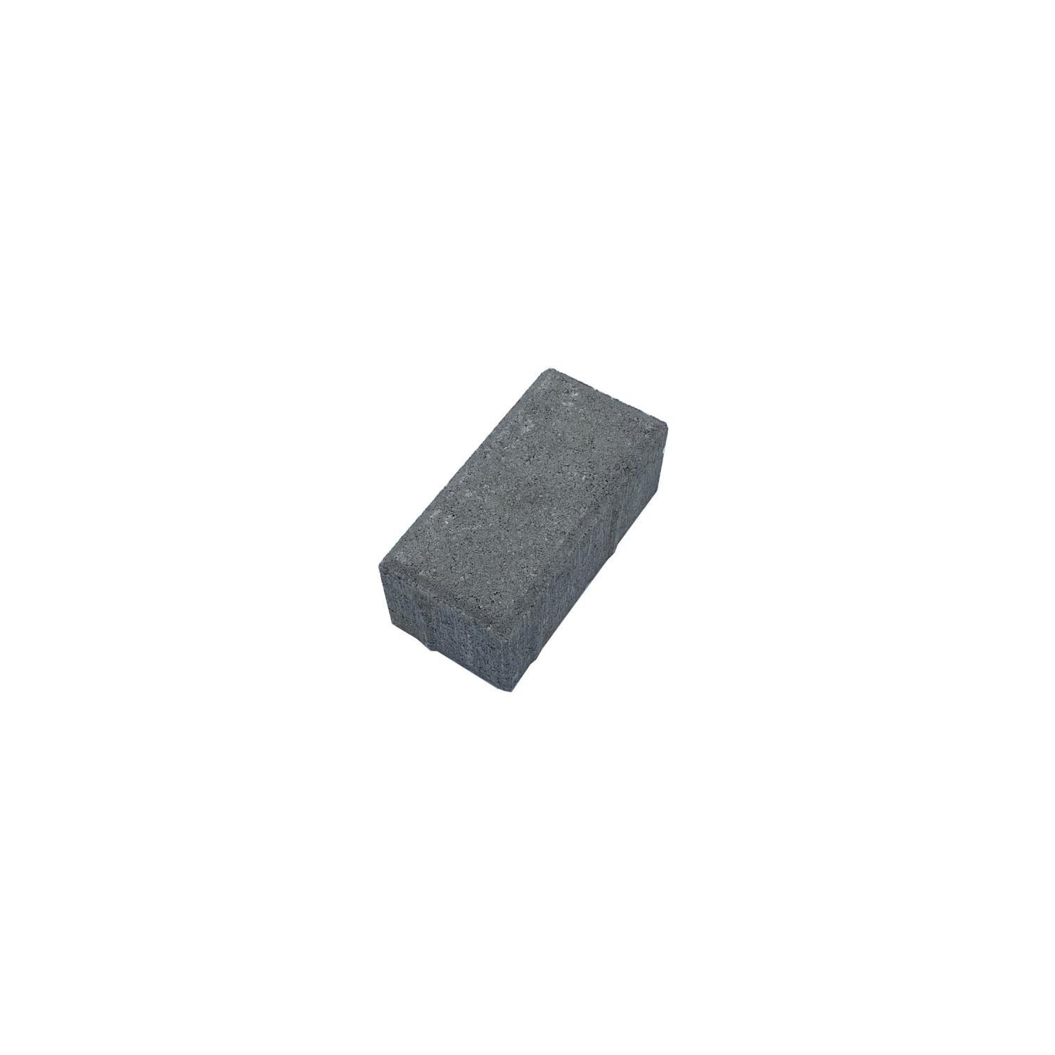 Concrete Paver L: 200mm, W: 100mm, D: 80mm Charcoal