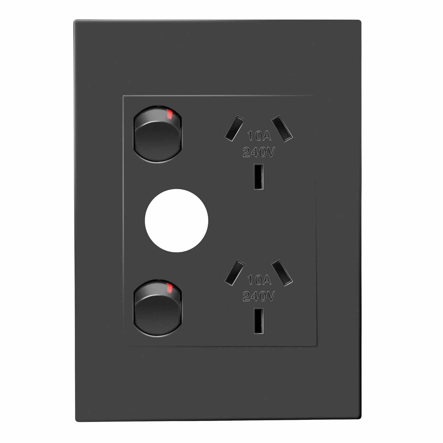 Vertical Double Powerpoint with Extra Hole