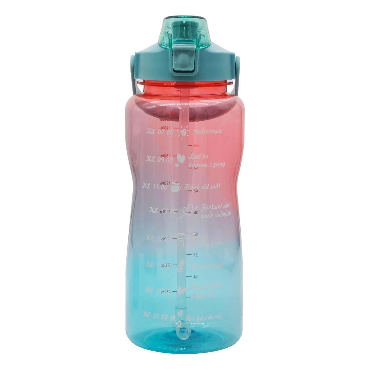 Sports Water Bottle 2 litre Assorted Colours