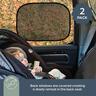 Car Window Shade 2 Pack Black