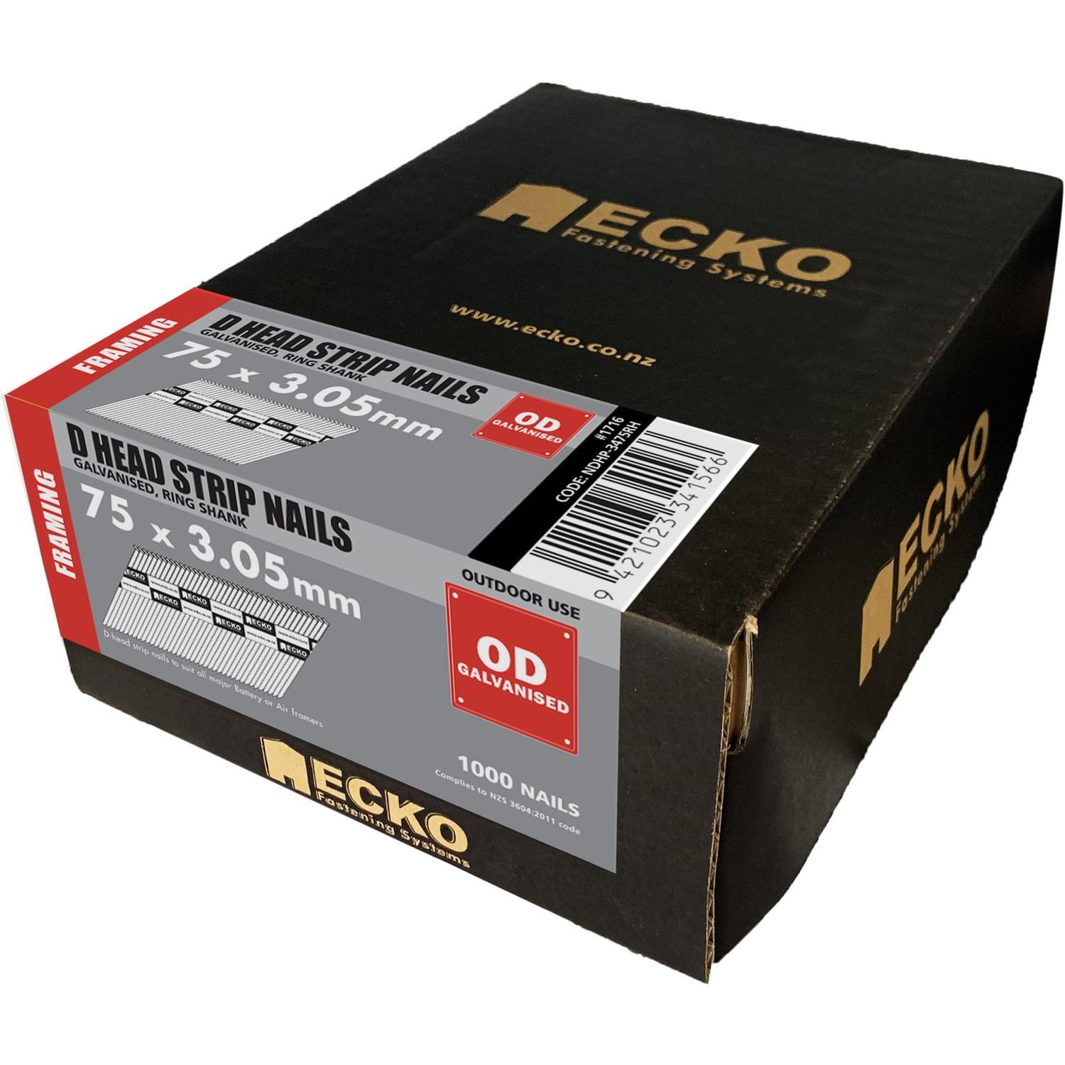 D Head Collated Framing Nails Gasless Handy Pack