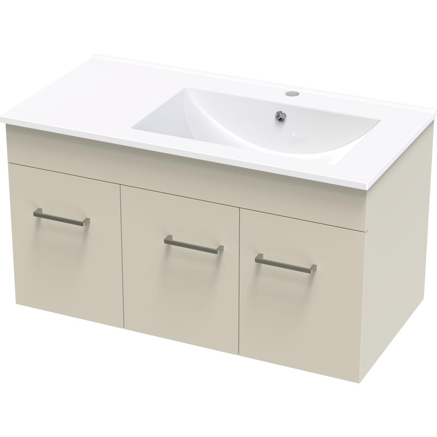 Classic Valley 900 Right Hand Bowl Wall Colour