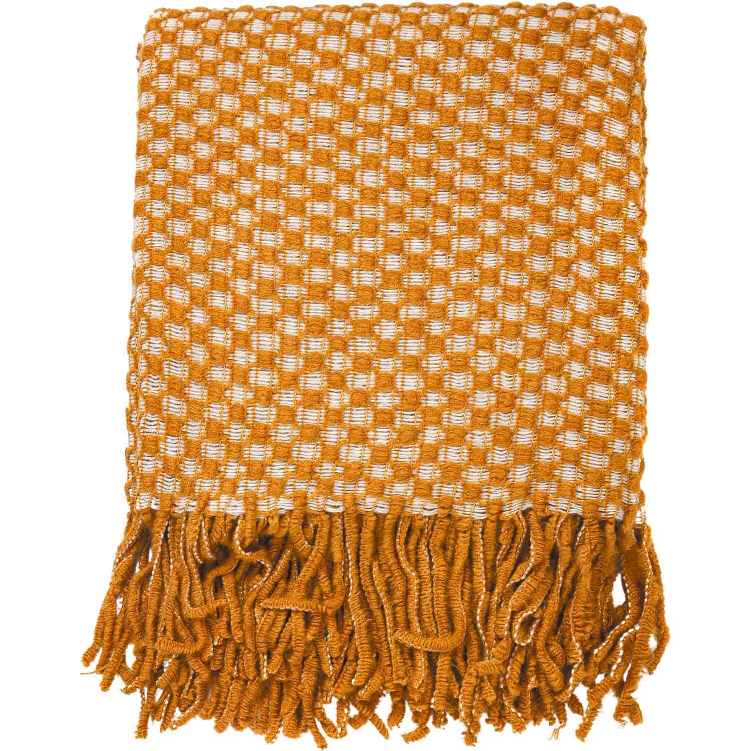 Indoor Throw Mustard