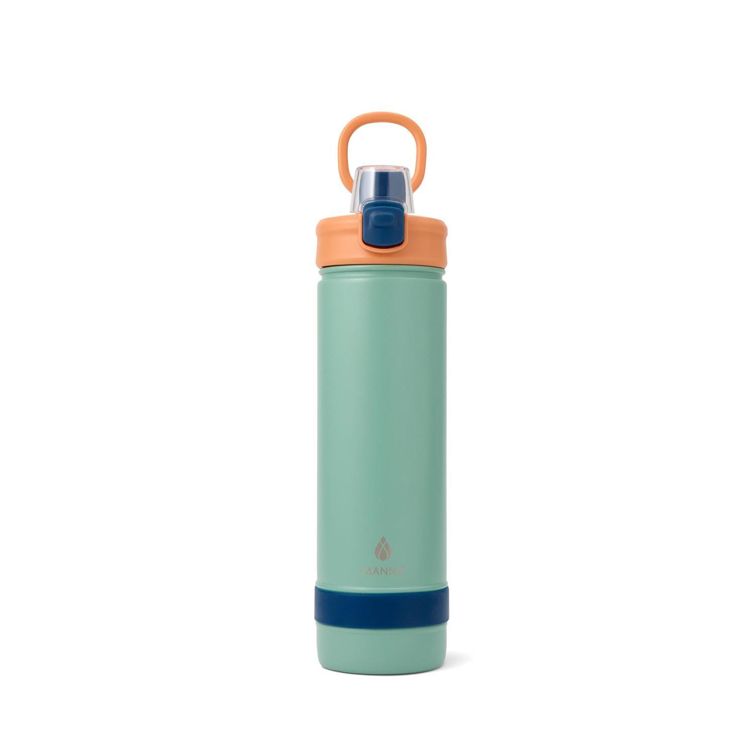 Push Bottle Stainless Steel 768ml Blue