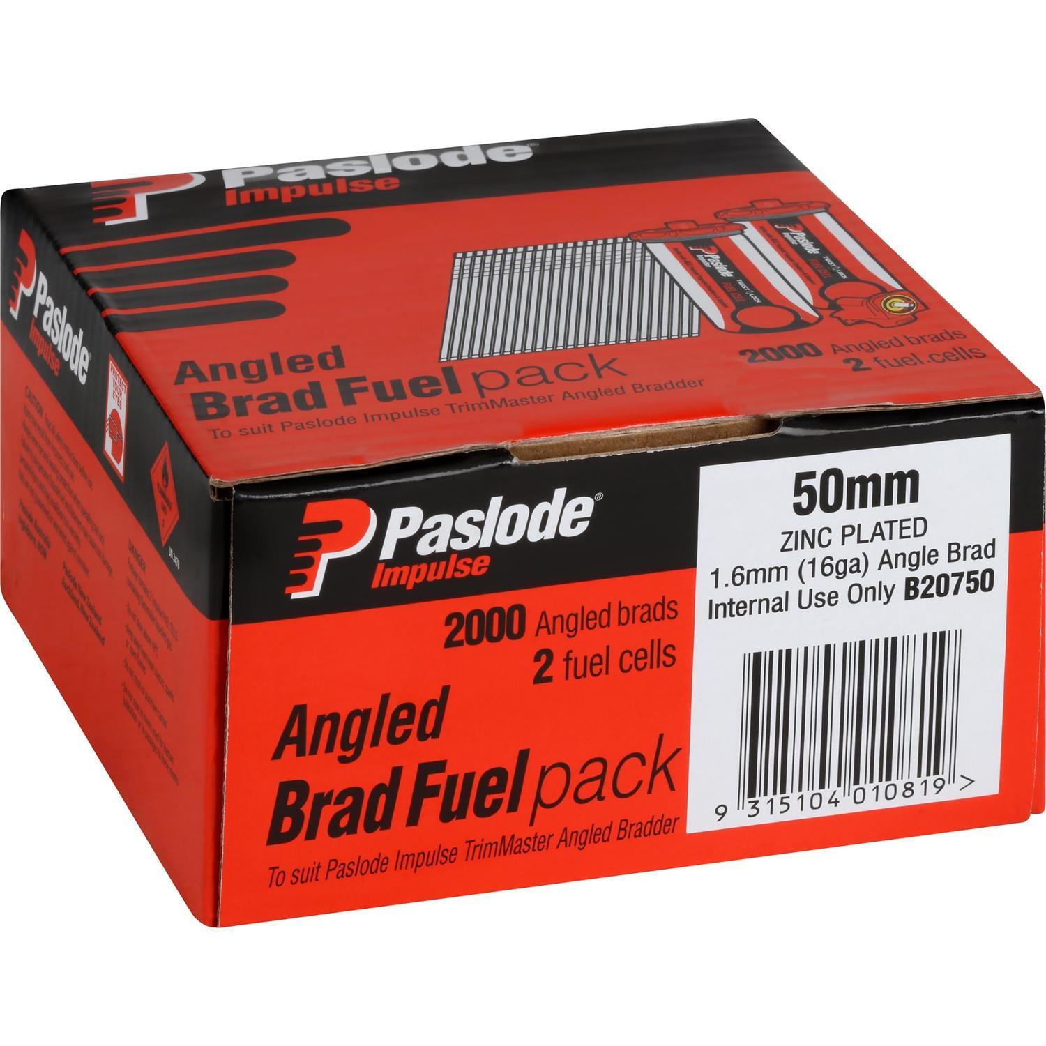Angle Brads with Fuel Cells