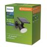 Jivix LED Solar Wall Light 1.4W Black