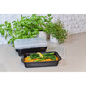 Meal Prep Containers 7 Piece 800ml Black