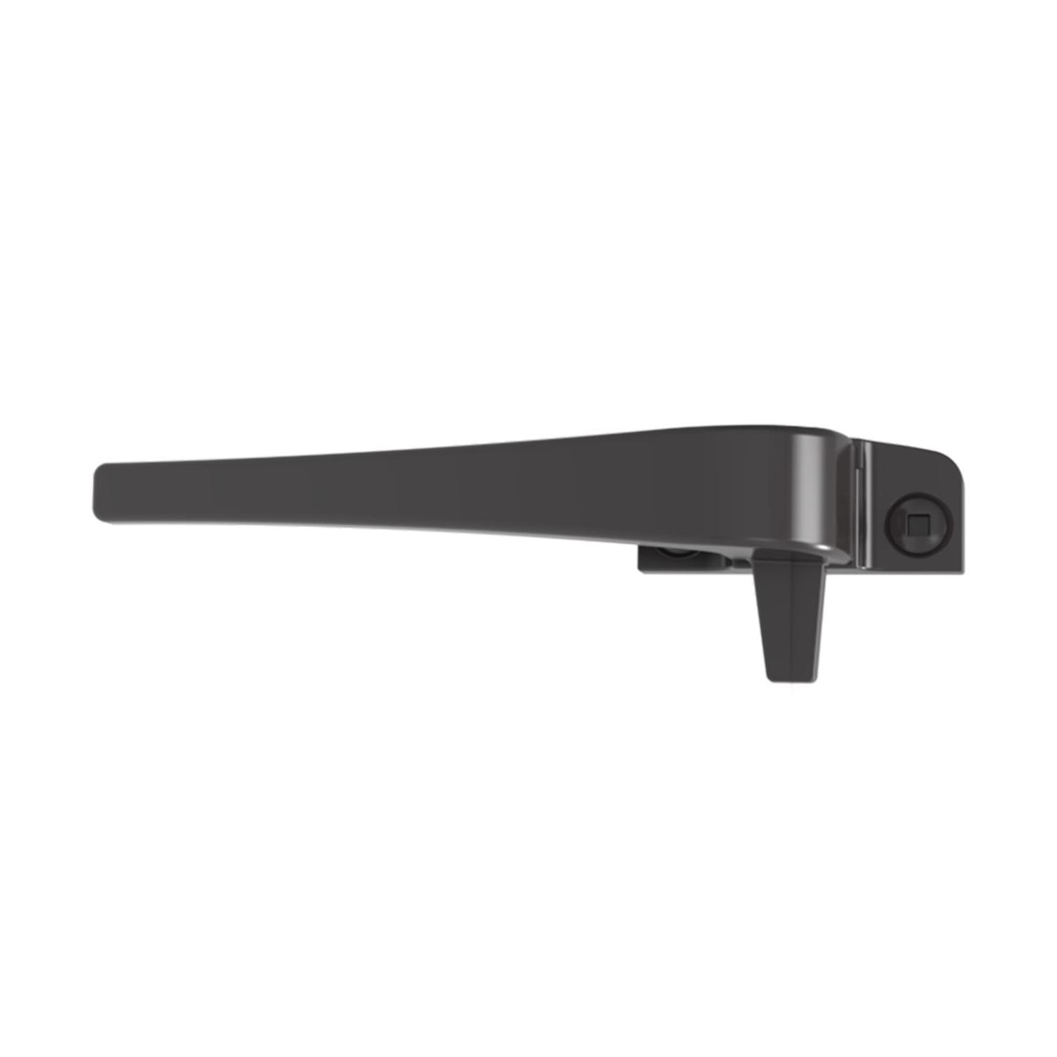 Non Vented Window Handle  Black