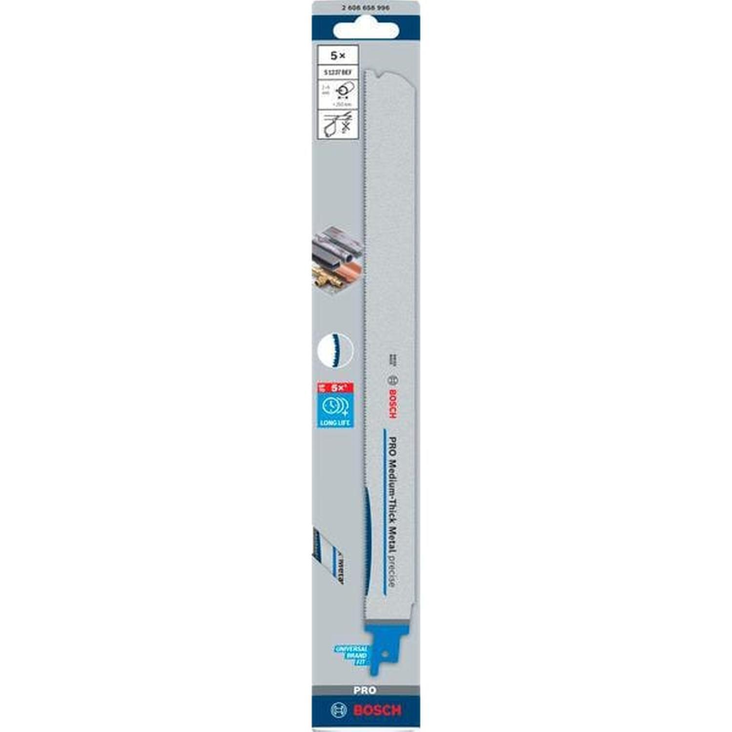Recip Blade for Thick Metal 5PK 300mm