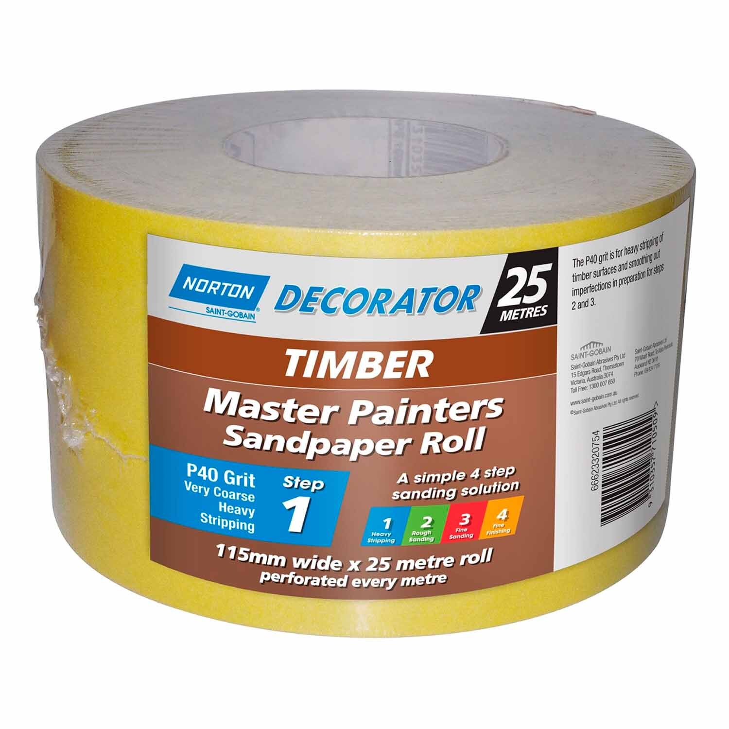 Master Painter Sand Paper  40 Grit