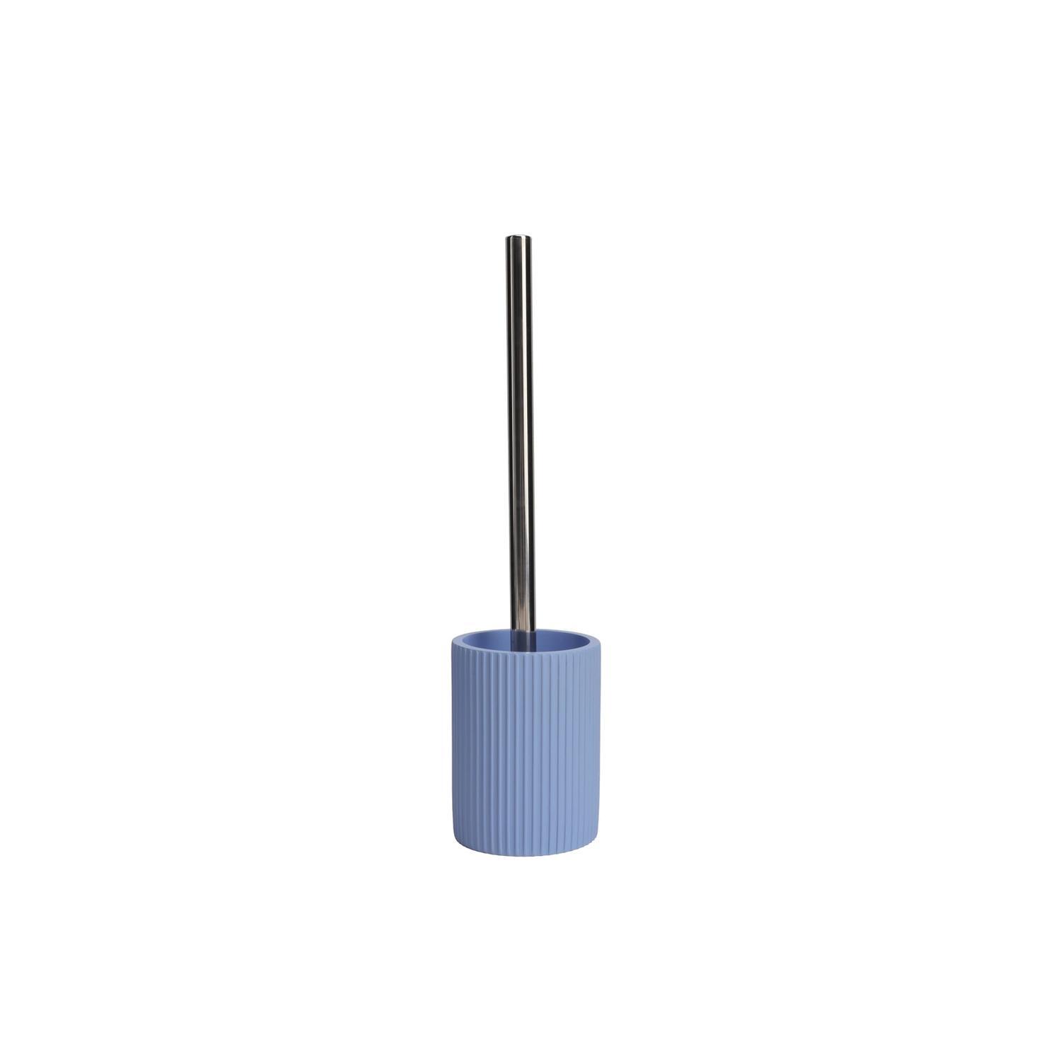 Abby Toilet Brush with Holder  Blue