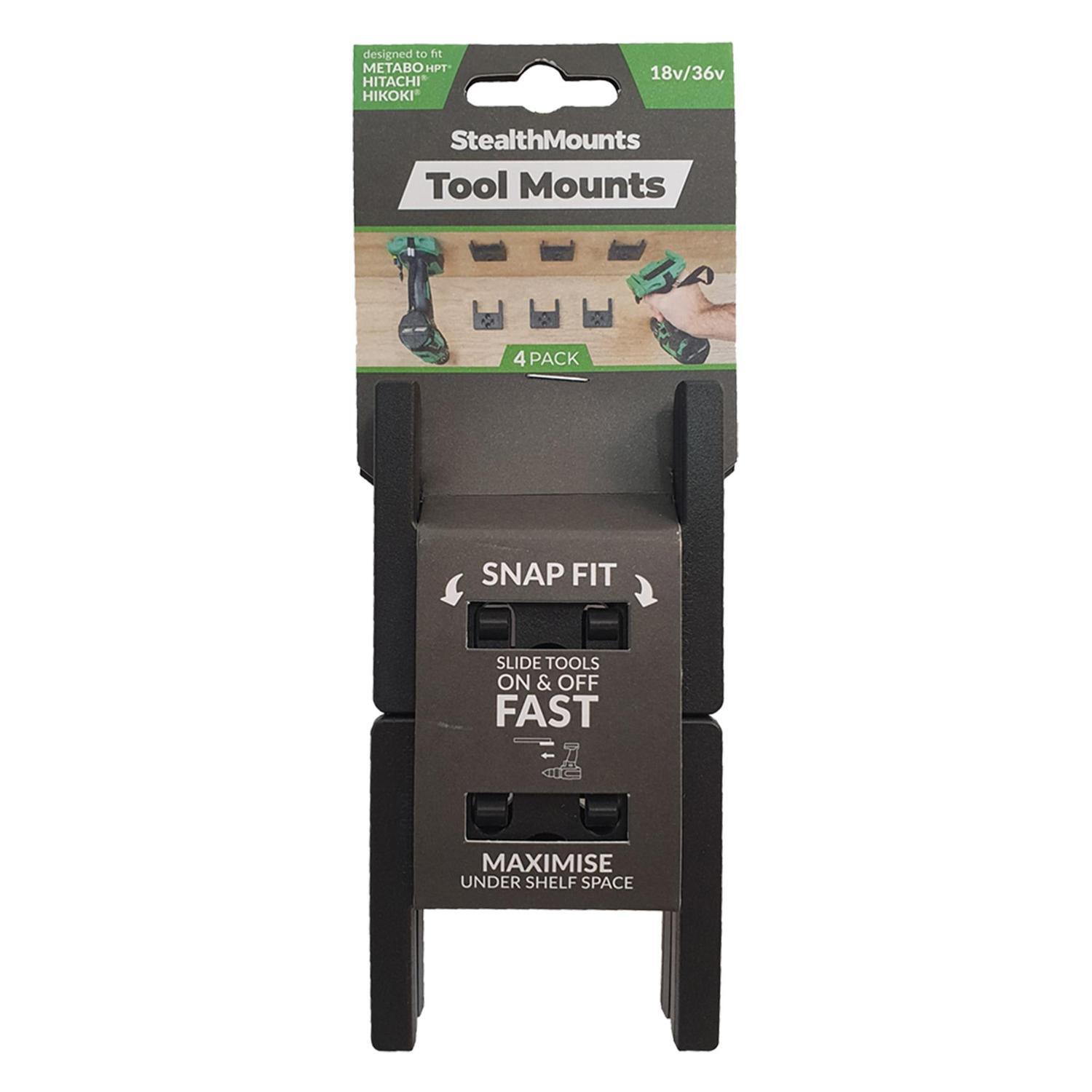 Tool Mount StealthMount Hikoki Black 4 Pack