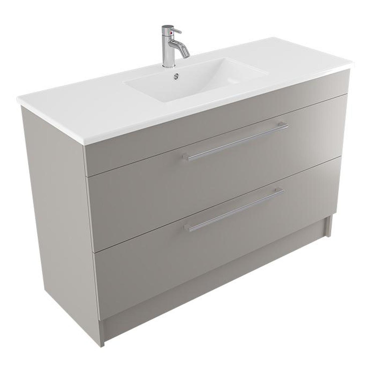 Calais Floor Vanity 1200mm Dawn Grey